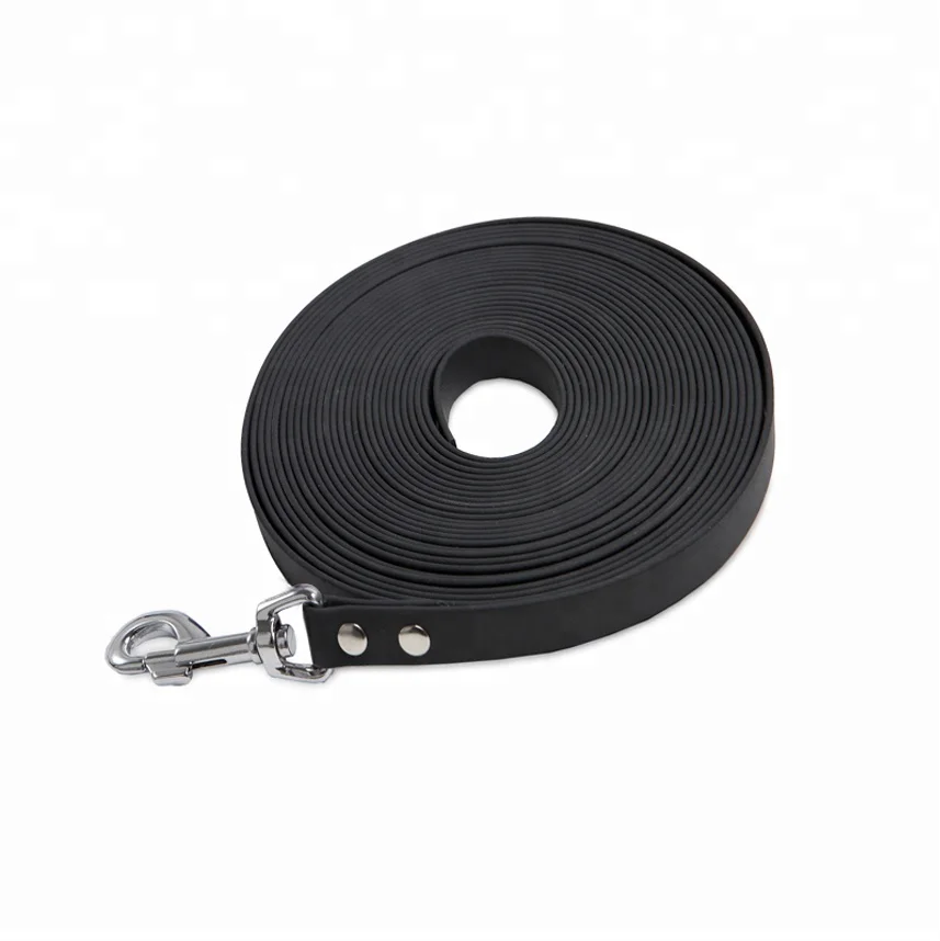 Top Seller Custom 5m Training Rubber Sustainable Dog Leash Long, Wholesale Silicone Dog Training Leash Dog Lead Making Supplies