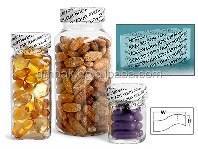 Customized PVC Bottle Shrink Wrap Cap Seal