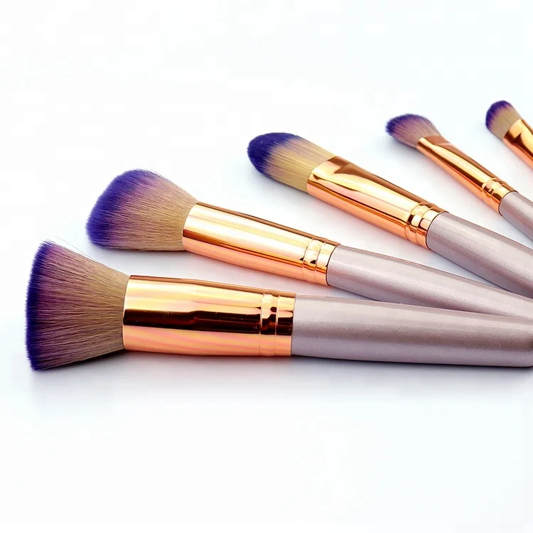 
Wolessale Professional Private Label Eye Shadow Face Foundation Cosmetic 9 pieces Makeup Brush Set 