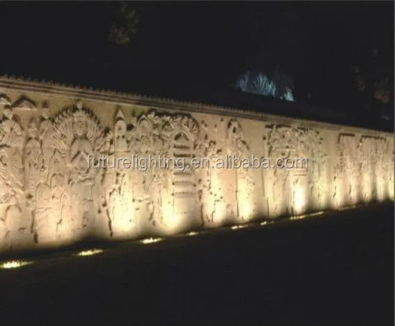 
Outdoor high power 5w COB color changing 12v 100-240v dimmable recessed led ground light 