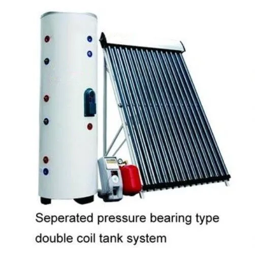 Cooper coil pressurized solar water heater