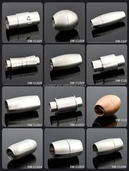 Wholesale New Design Stainless Steel Magnetic Clasp Bracelet Silver Clasp