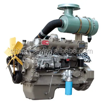 R6105ZD Ricardo series six cylinder engine with radiator (picture)