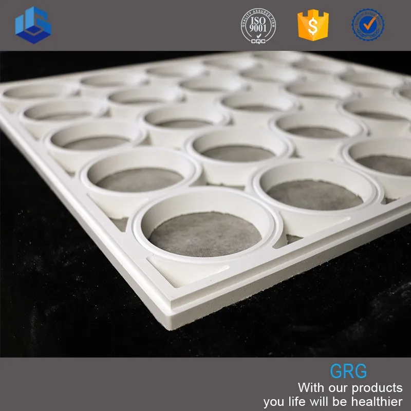 
Artistic Glass Fiber Reinforced Gypsum Ceiling Tiles 
