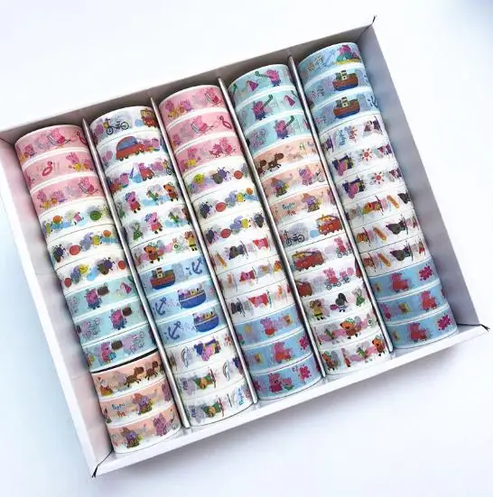 
Account and paper tape color text hand tear tape hand account material paper DIY diary decorative stickers pn6472 