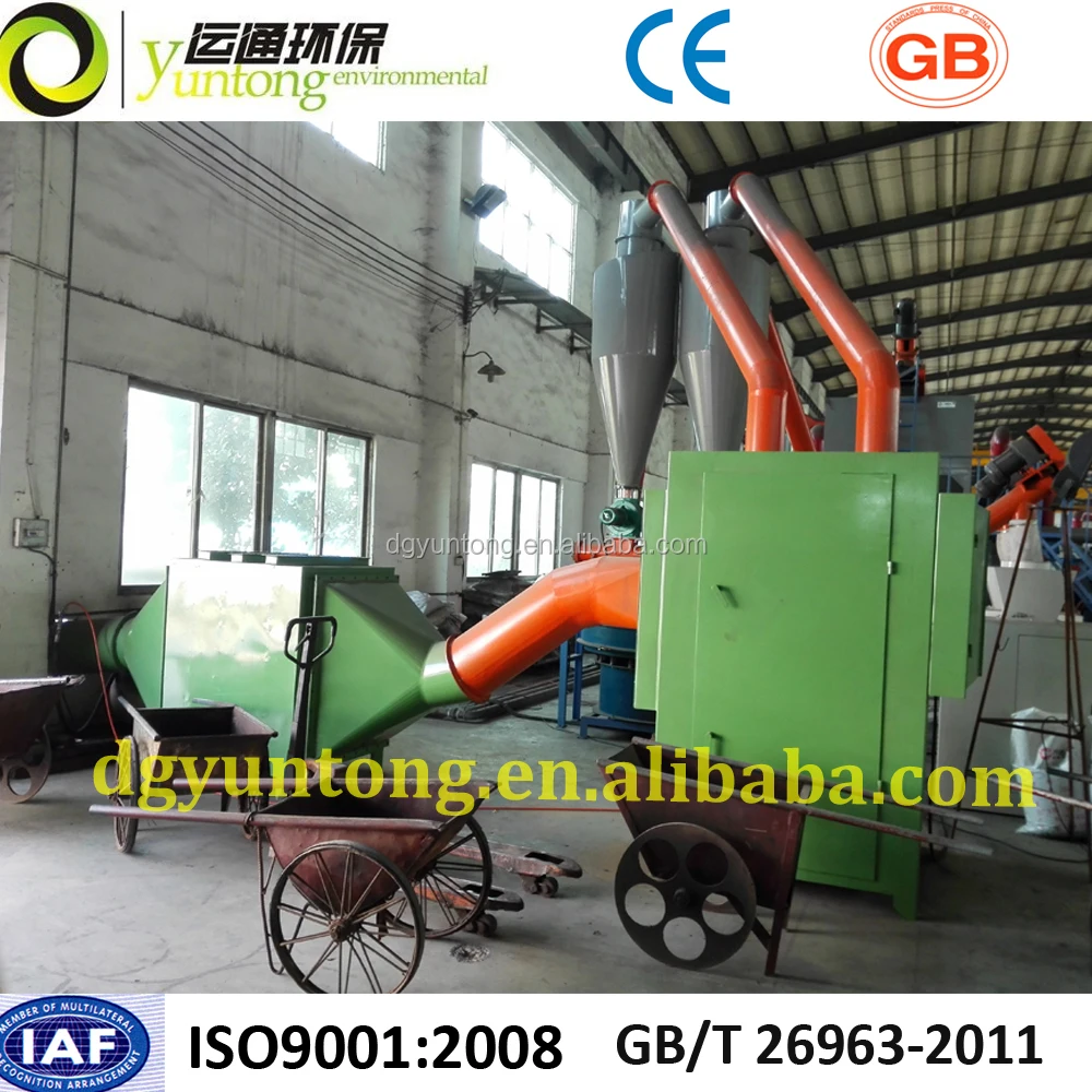 
Yuntong Brand waste rubber tyre shredding /pulverizing plant for crumb rubber 