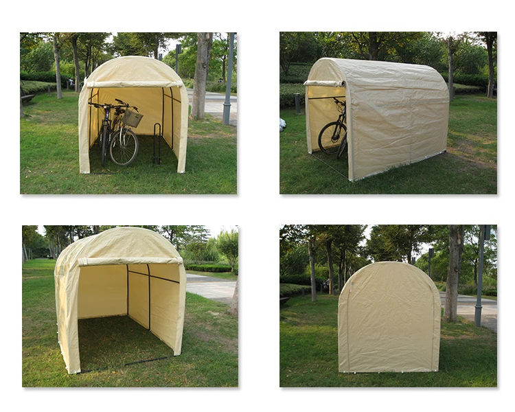 round top bike shed storage  bike tent bike shelter