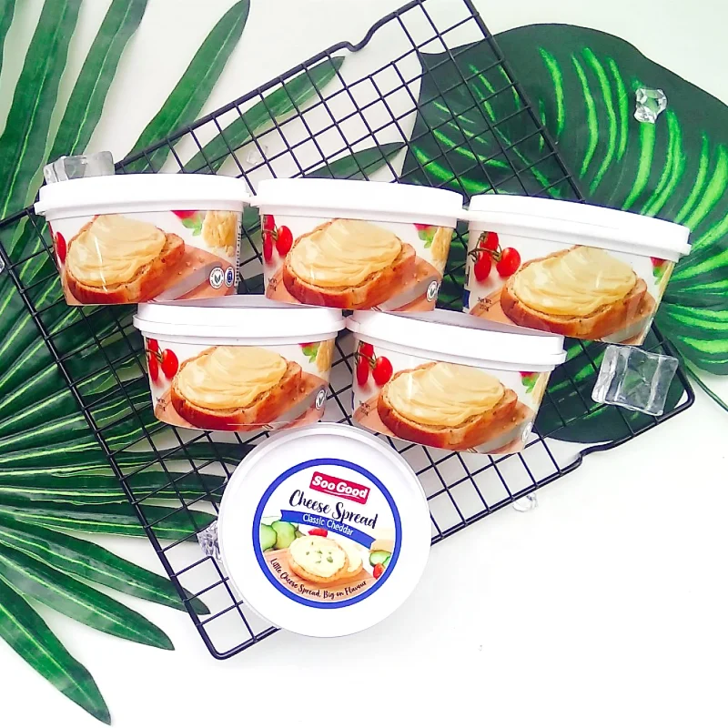 200 ml plastic barrel for chocolate jam food grade jam plastic barrel