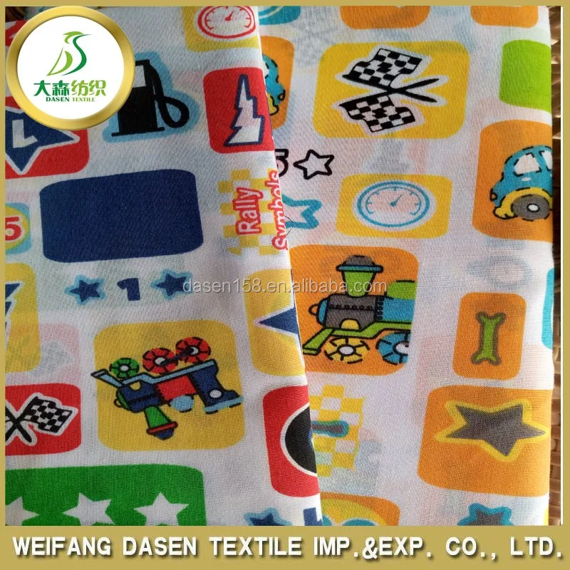 100 polyester material fabric disperse printed textiles fabric for home textile/polyester brushed fabric
