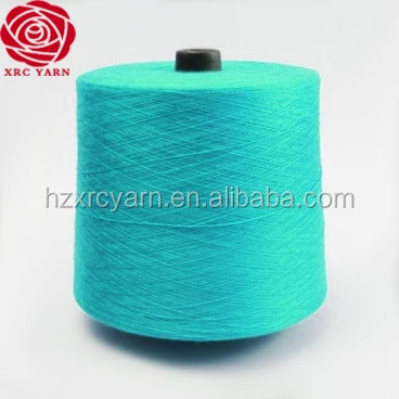 Eco-Friendly core spun yarn 28S/2 with high quality for knitting