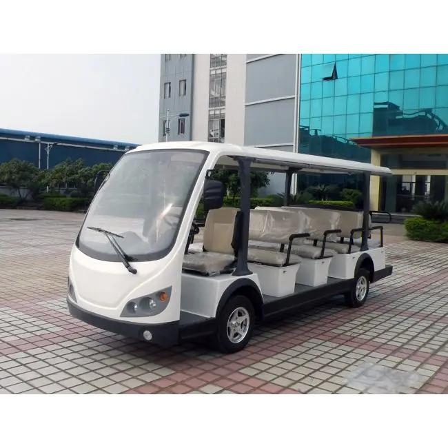 Reasonable price elegant 14 seater sightseeing bus car