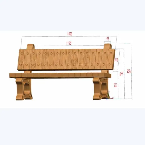 New product precast plastic injection concrete cement stone bench moulds for outdoor garden and yard