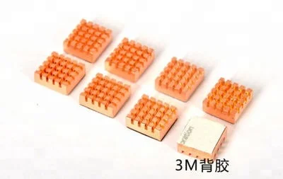 Raspberry Pi Raspberry Pi pcDuino Pure Copper Heatsink One Two Three Self-adhesive Glue Raspberry Pi Accessories