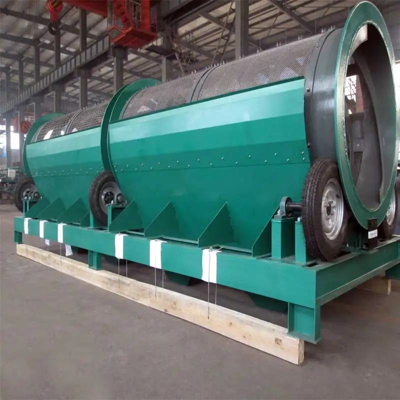 Rotary sieving machine Rotating Drum Sand Rotary Sieve in Mining Industry