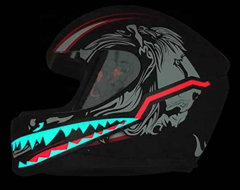 
Outdoor Waterproof Bicycle Led Motorcycle Helmet Light Strip Flexible El Light Strip 