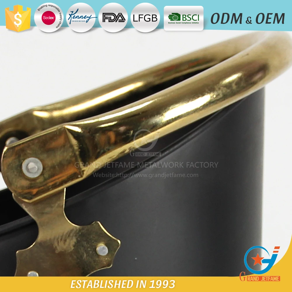 rugged coal hod bucket high quality fireplace ash holder for house