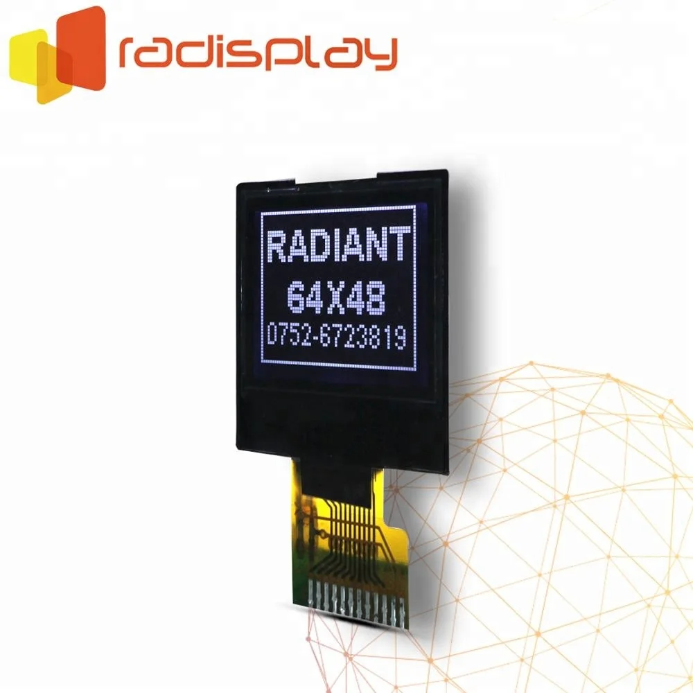 7 Segment Monochrome Transparent 256x128 Graphic Lcd Display