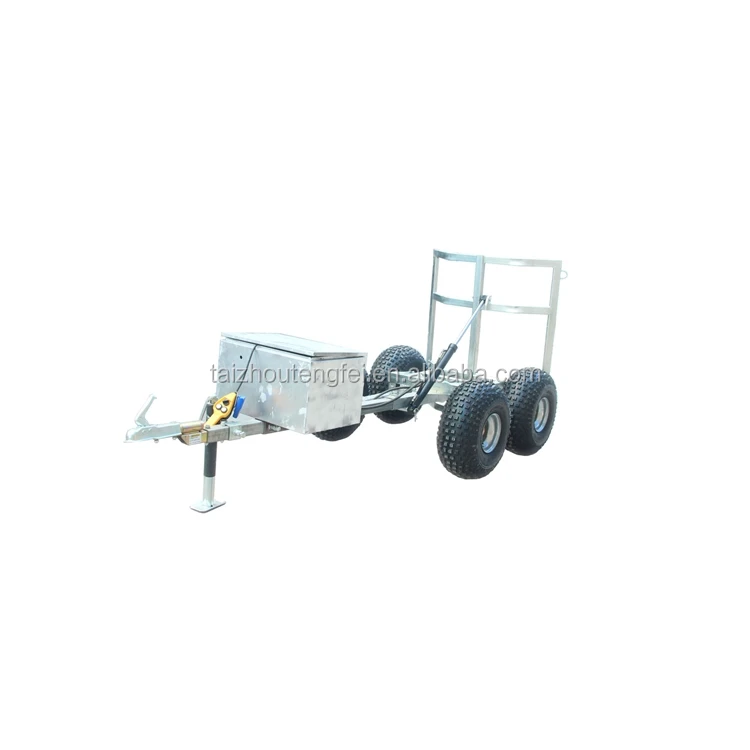 China factory custom small size outdoor car trailers cargo utility motorcycle trailers