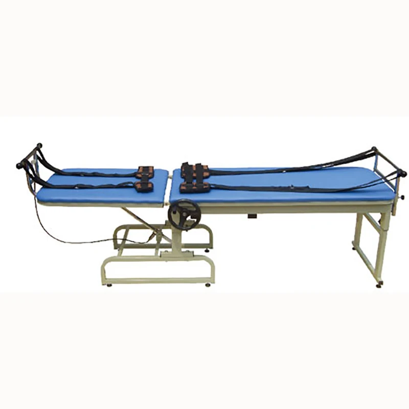Low Price Massage Synthetic Leather mobile Orthopedic Traction Hospital Bed