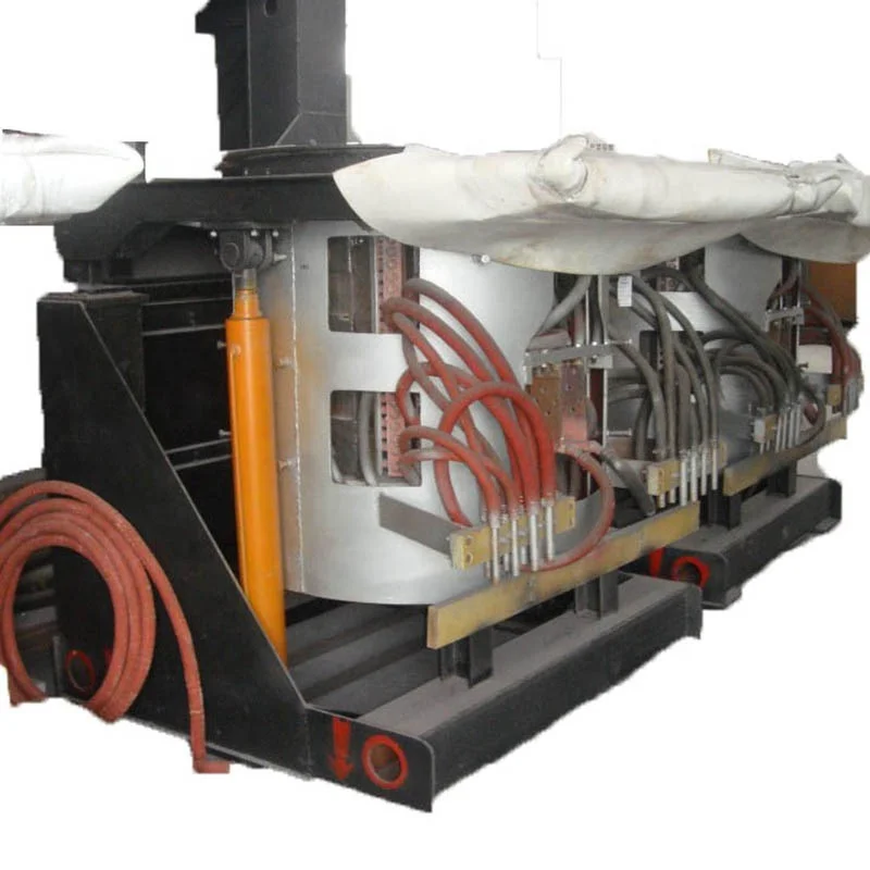 Hot Sell SEMC Brand 10 ton capacity iron steel induction melting furnace