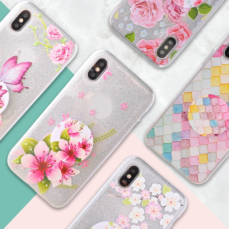 Оптовая продажа hybrd ПК ТПУ Стенд телефона чехол для samsung galaxy s9 s9 plus