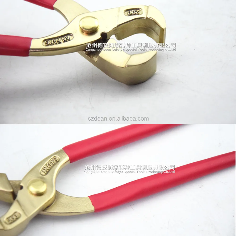
Non sparking craft pincer Hand Tools-Carpentar Plier (aluminum bronze /beryllium copper )200mm 8inch 