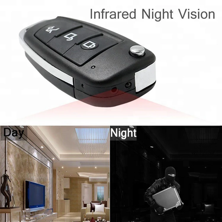 1920*1080P HD max to 32 GB Charging & Video family security spy camera hidden spy keychain camera