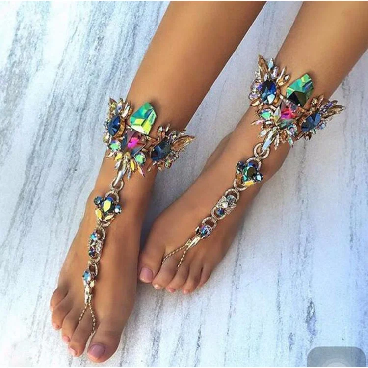 Hot Style New Foot Bracelet Chain Sexy Women Bohemia Ancient Ankle Chains Anklet