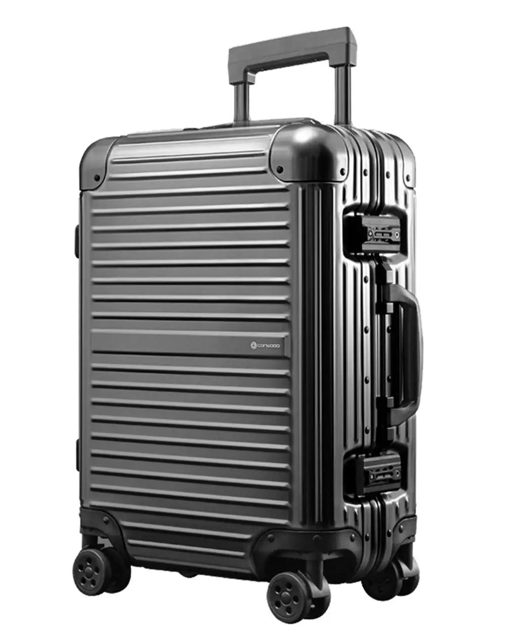 Aluminum high quality trolley case for easy trip airplane luggage with telescopic handle