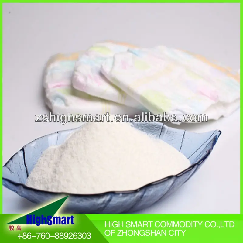 Sap для пеленки младенца и для взрослых салфетки, Сверхвпитывающий полимер