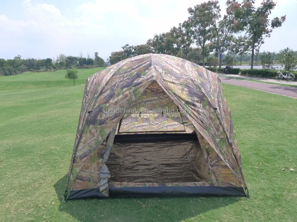 JWS-054 Outdoor Jungle Disguised Hunting Tent 3 Person Waterproof Tent Scout Camo Tent