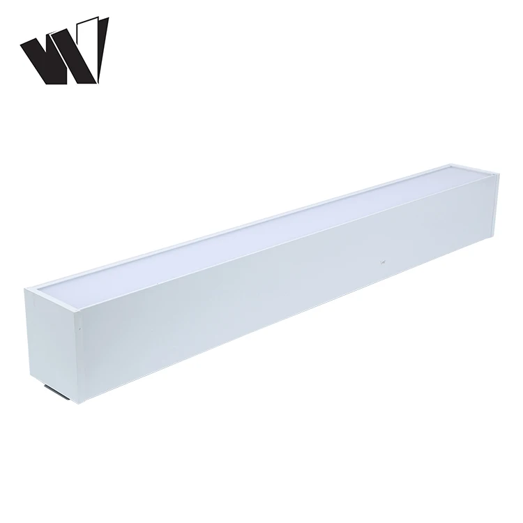 
Modern aluminum IP44 waterproof SMD 20w 40w 60w supermarket linear led ceiling light 