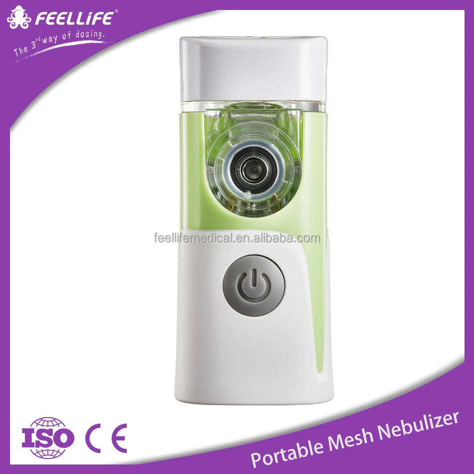 Medical nebulizer pharmaceutical inhaler for asthma, copd respiratory disease Feellife portable mesh nebulizer machine