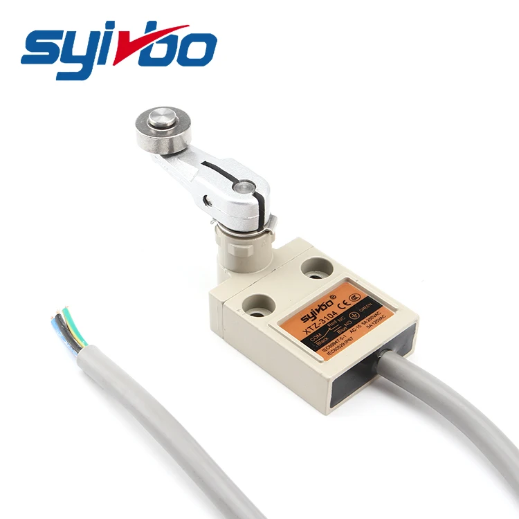 XINGBO  waterproof compact prewired roller lever limit switch
