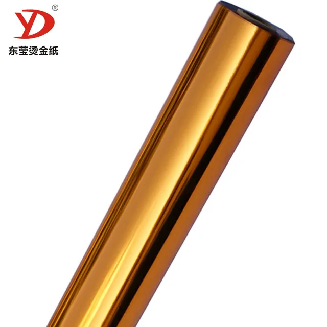Taiwan transparent hot stamping foil for ABS PET PVC PP Film printing