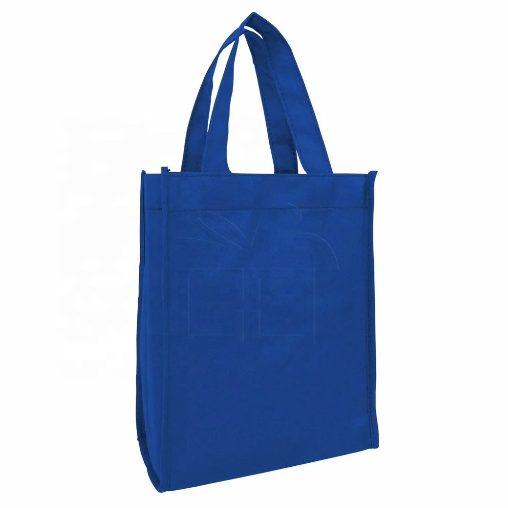 Custom Order Assorted Colors Small Book Bag, Can Add Logo shopping Non Woven Gift Tote Bag