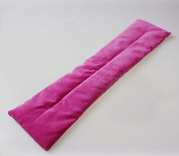 SZPLH Super Soft Plush Extra Long Neck Heating Pad Rice Flax Filled Heated Pillow Wrap