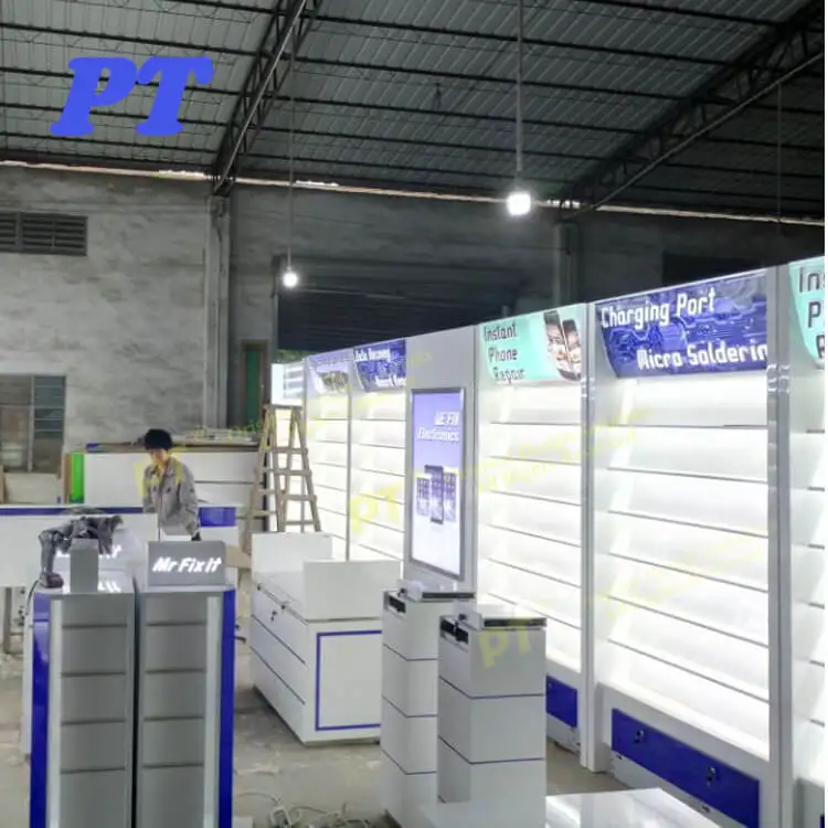 Mobile Shop Counter/Mobile Phone Store Furniture/Cell Phone Retail Store Furniture