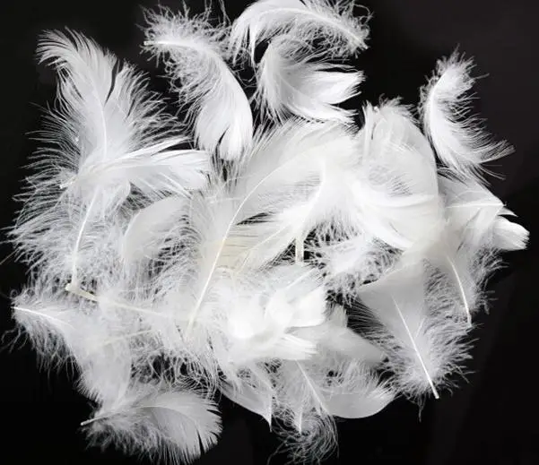 
artificial bulk large white feathers for sale 