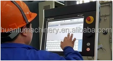 
CNC Electric hydraulic Servo Proportional Press Brake CNC sheet folding folder machine 