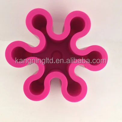 Low MOQ Rubber Umbrella Holder Flower Shape Silicone Product