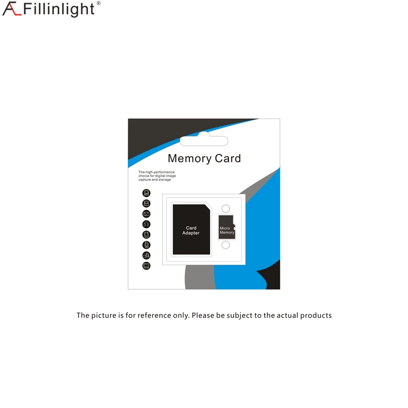 
Fillinlight Brand New Generic Micro TF Phone SD Memory Card 32GB Class 10 Passed H2testw with Retail Package and SD Adapter 