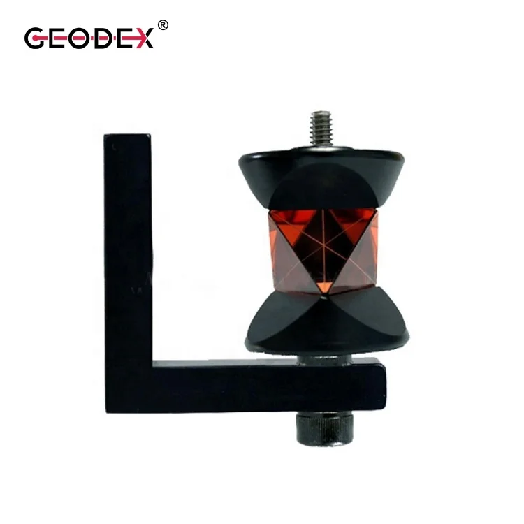 360 Degree Surveying Prism Reflector with 4x mini poles for robotic total station bridge & tunnel monitoring surveying