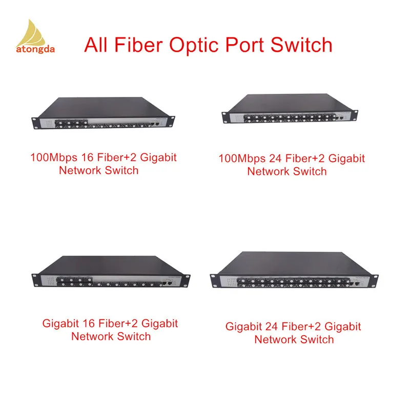 Gigabit 8 Port sfp fiber switch with FX Rj45 Port Network cctv fiber optic Optical fiber equipment