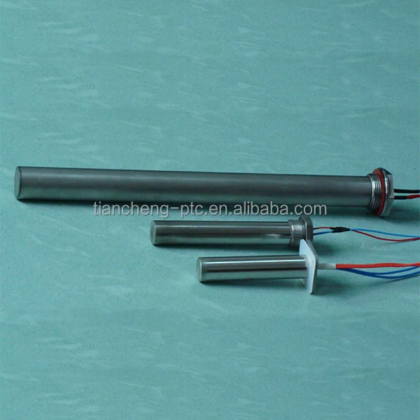 Tiancheng thermistor 20kw heater element PTC heating rods  PTC element for water heating   Stainless steel triple heating pipe
