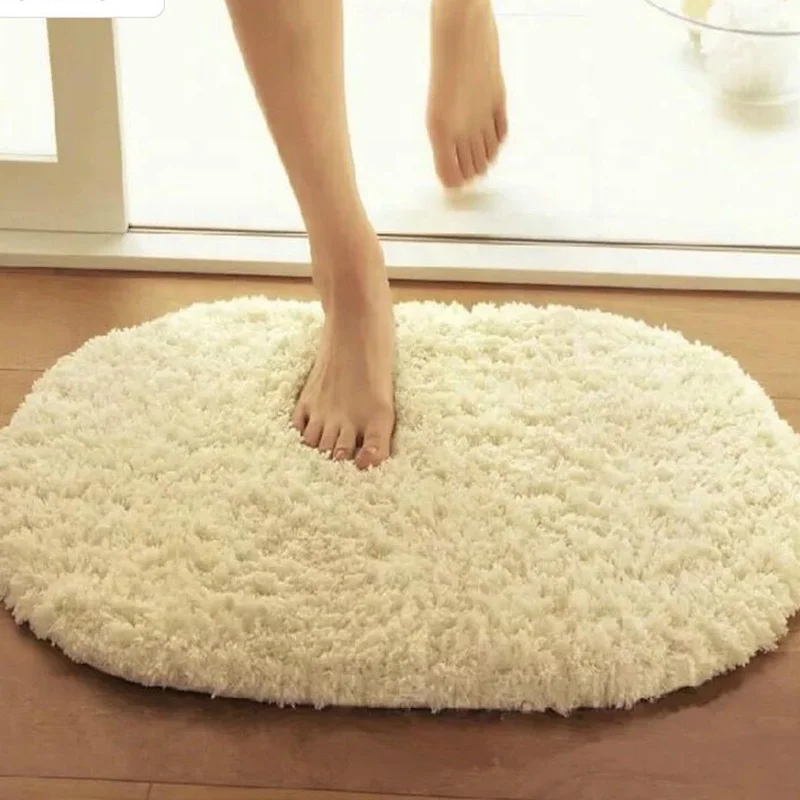 I @ home утолщенный Овальный нескользящий коврик для ванной комнаты