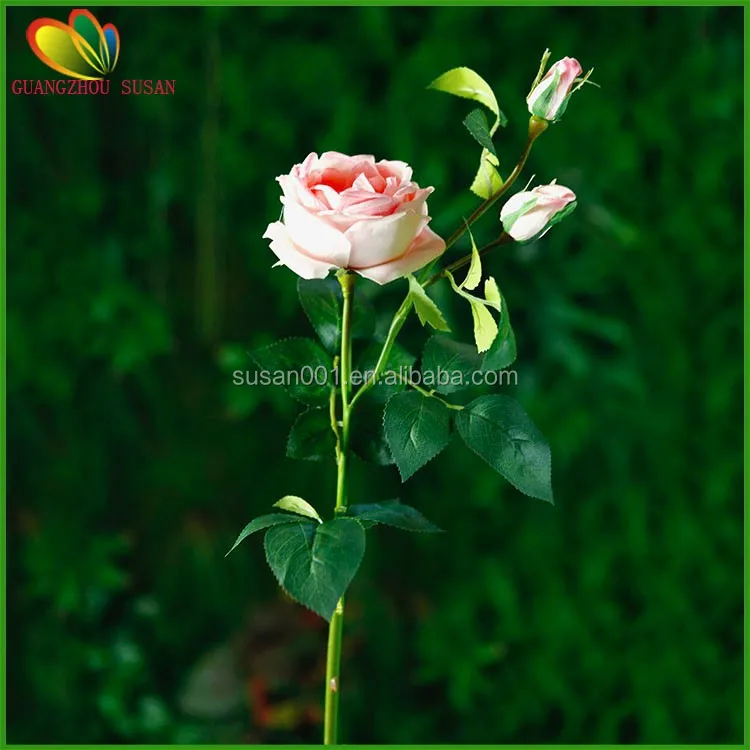 Artificial flower real touch rose flower for home decoration artificial rose