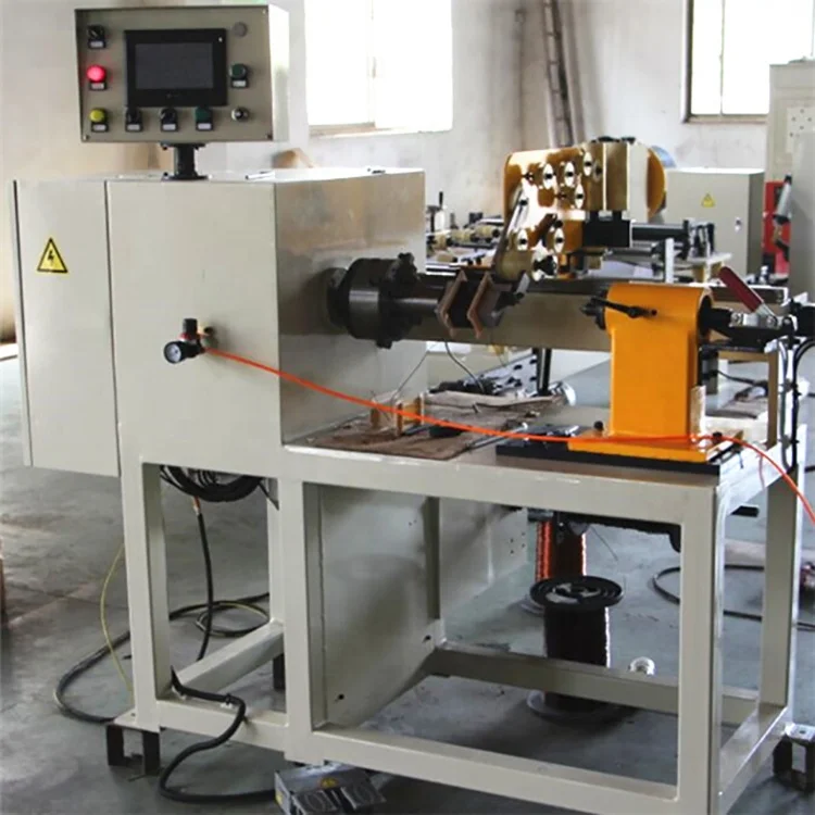 Автоматическая алюминиевая медная круглая плоская проволока, небольшой масляный трансформатор, катушка, обмоточная машина