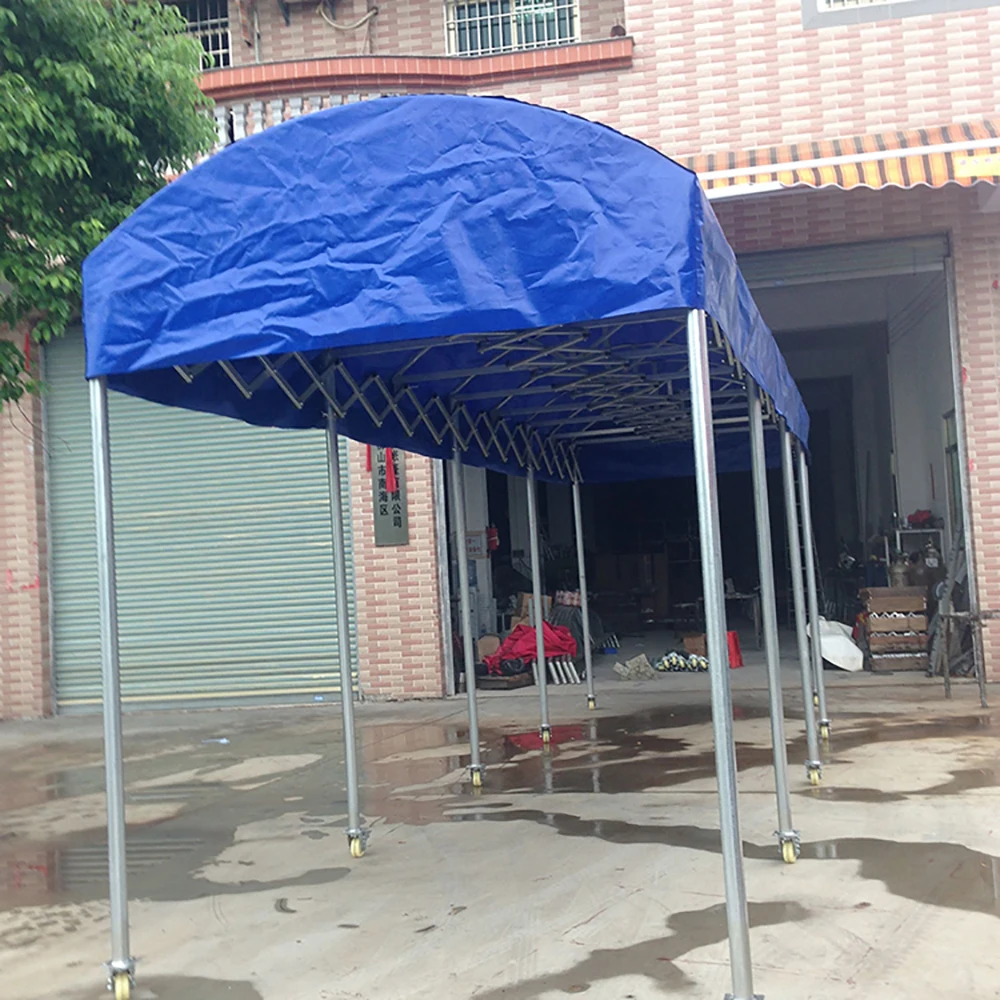 Pull Waterproof Telescopic Folding Retractable Tunnels Tents Customized for Restaurants