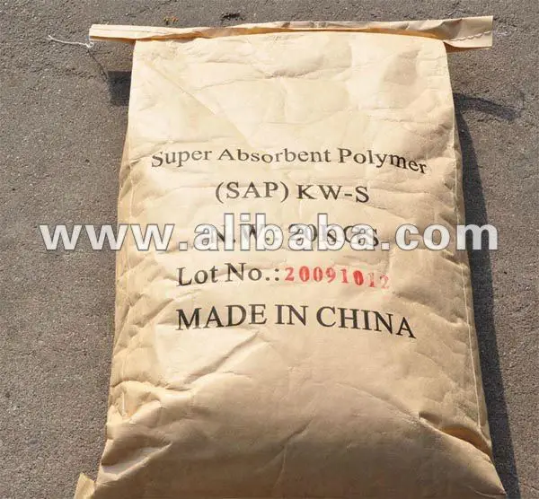 Super absorbent polymers SAP diaper